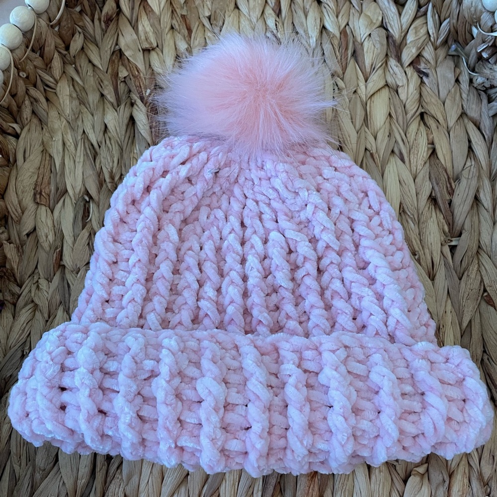 CROCHET HANDMADE soft baby hat/beanie